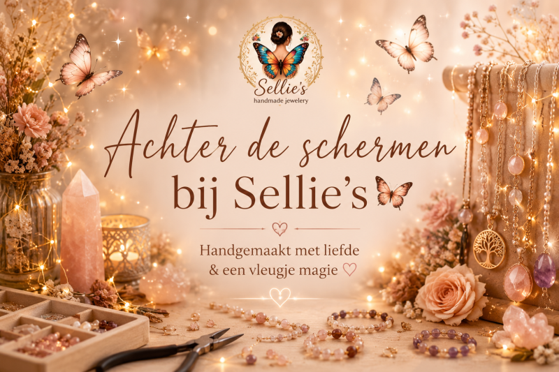 Achter de schermen bij Sellie&rsquo;s Handmade Jewelery 🦋