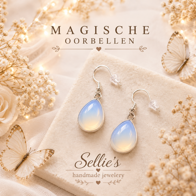 Magische Opaliet oorbellen