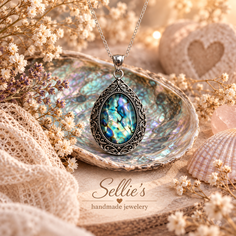 Magische paua abalone hanger