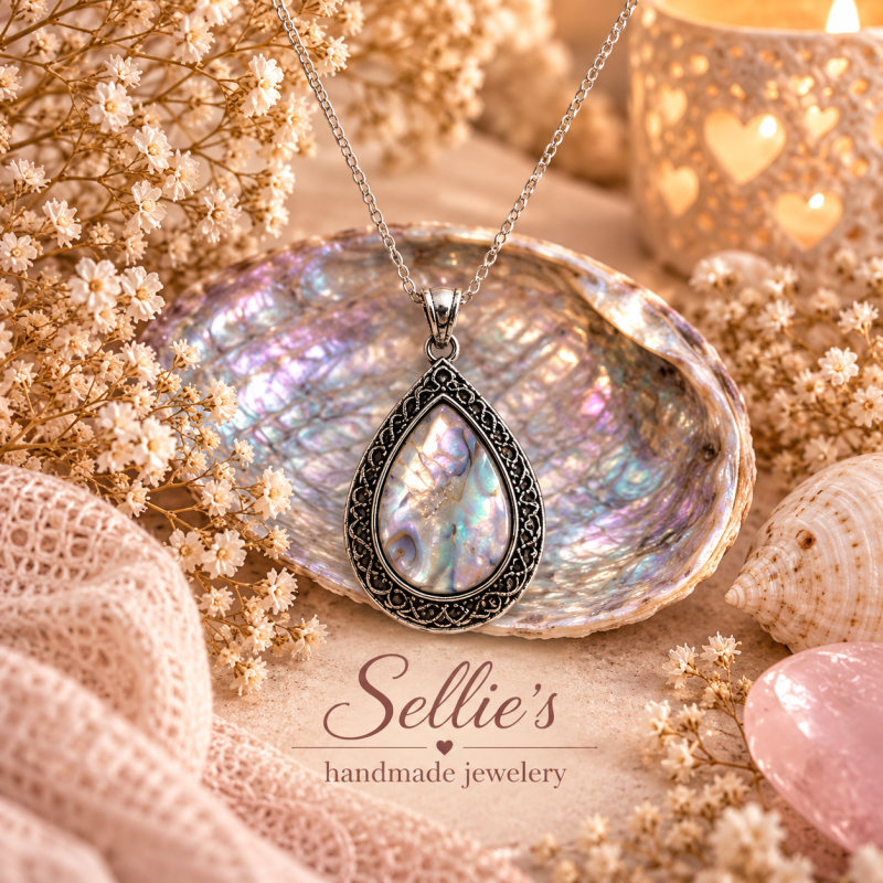 Magische paua abalone hanger