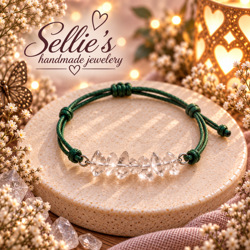 Bergkristal armband