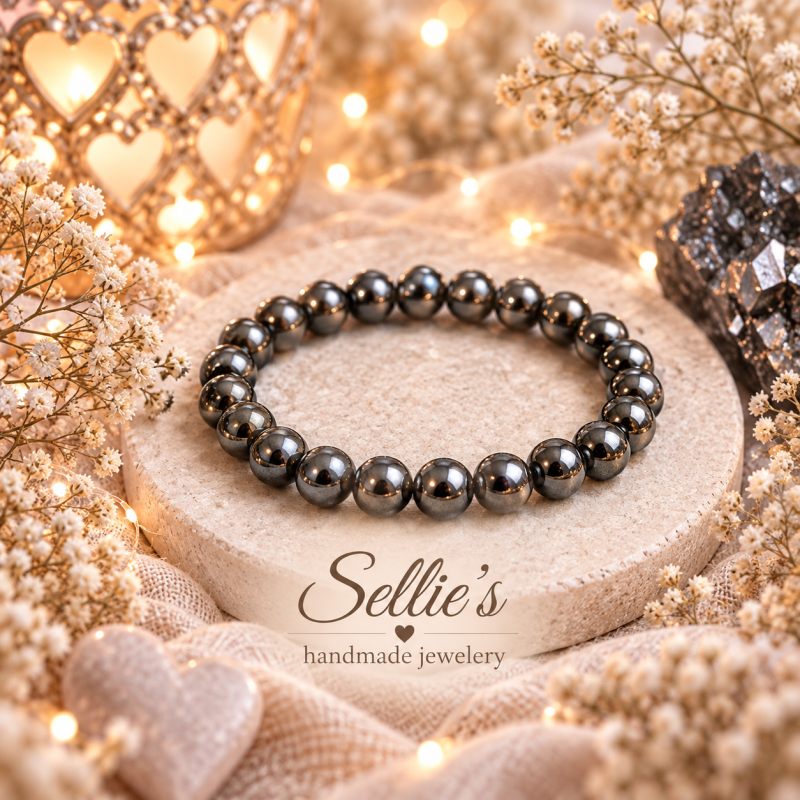Magische hematiet armband