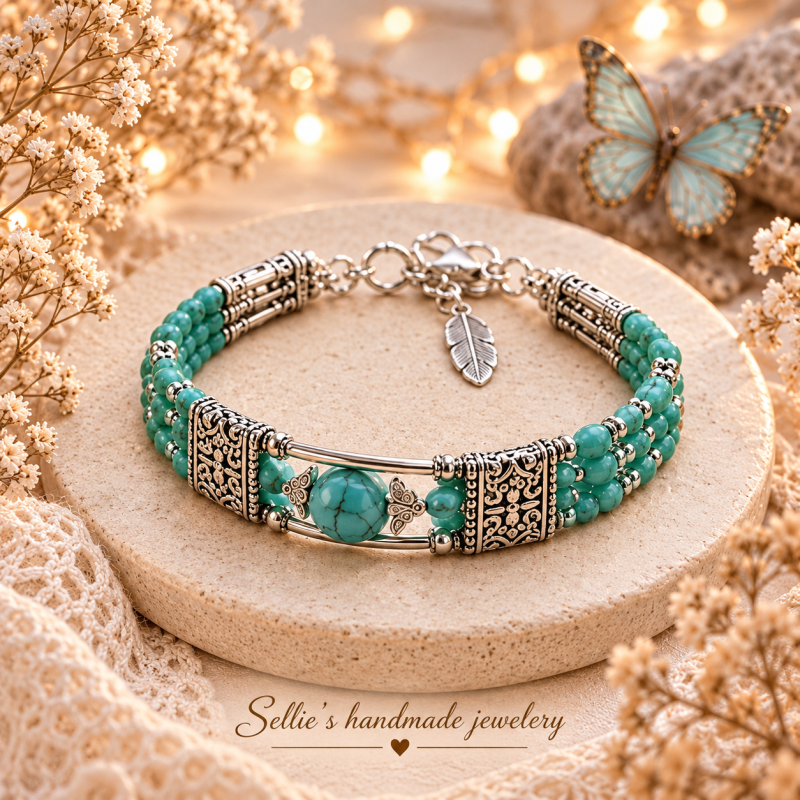 Magische turkooise armband