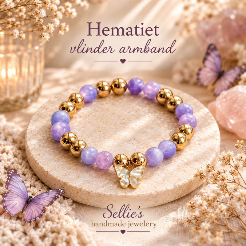 Magische betoverende Vlinder armband