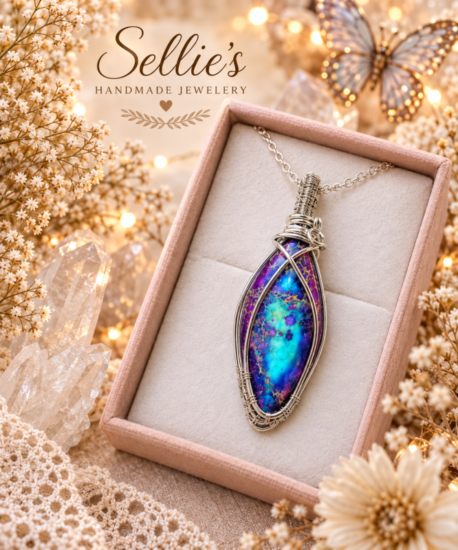 Magische spirituele turquoise hanger