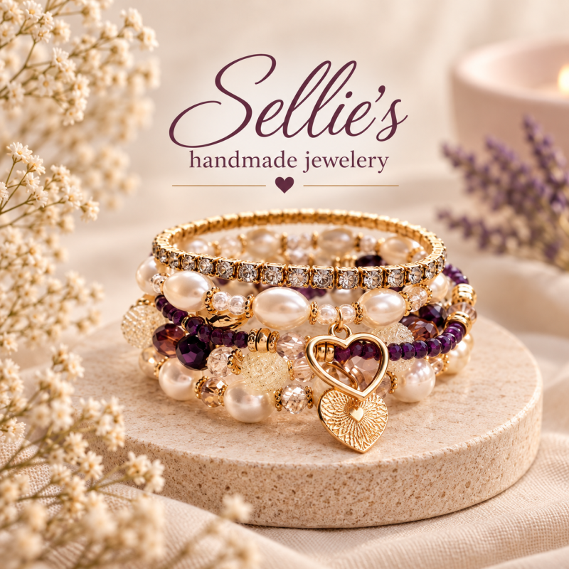 Magisch shiny armbandenset