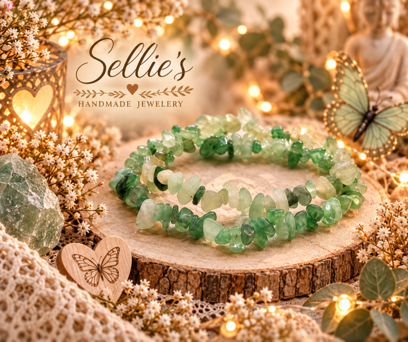 Magische aventurijn armbanden set