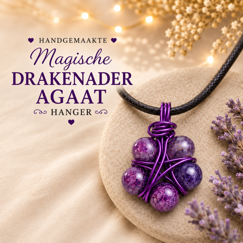 Magische hematiet hanger