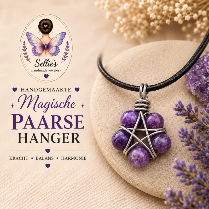 Magische agaat hanger