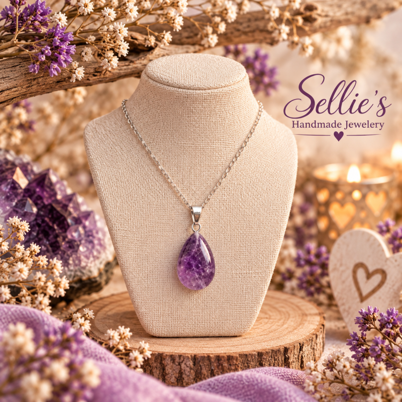 Magische amethist ketting
