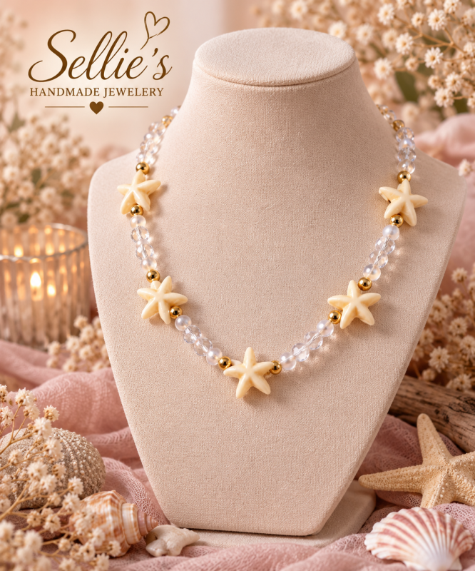 Magische zeesterren ketting