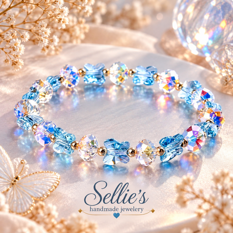 Magische vlinder armband