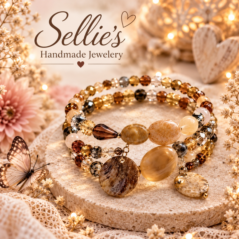 Magische schelpen wikkelarmband