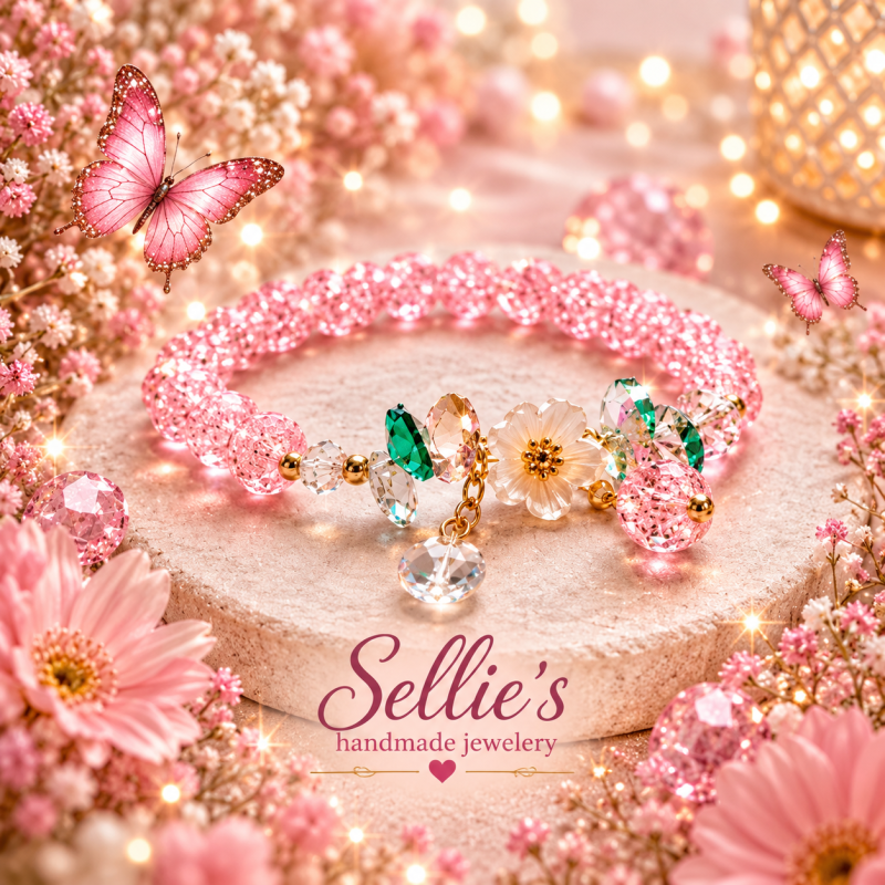 Magische bloemen armband