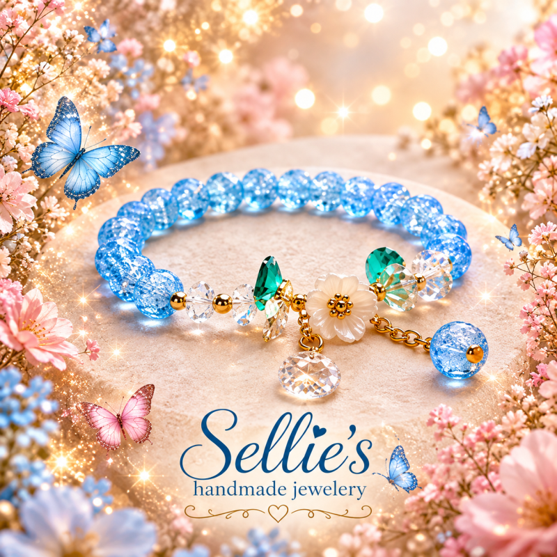 Magische bloemen armband