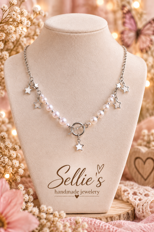 Magische parel ketting