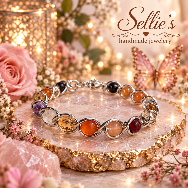 Magische edelsteen armband