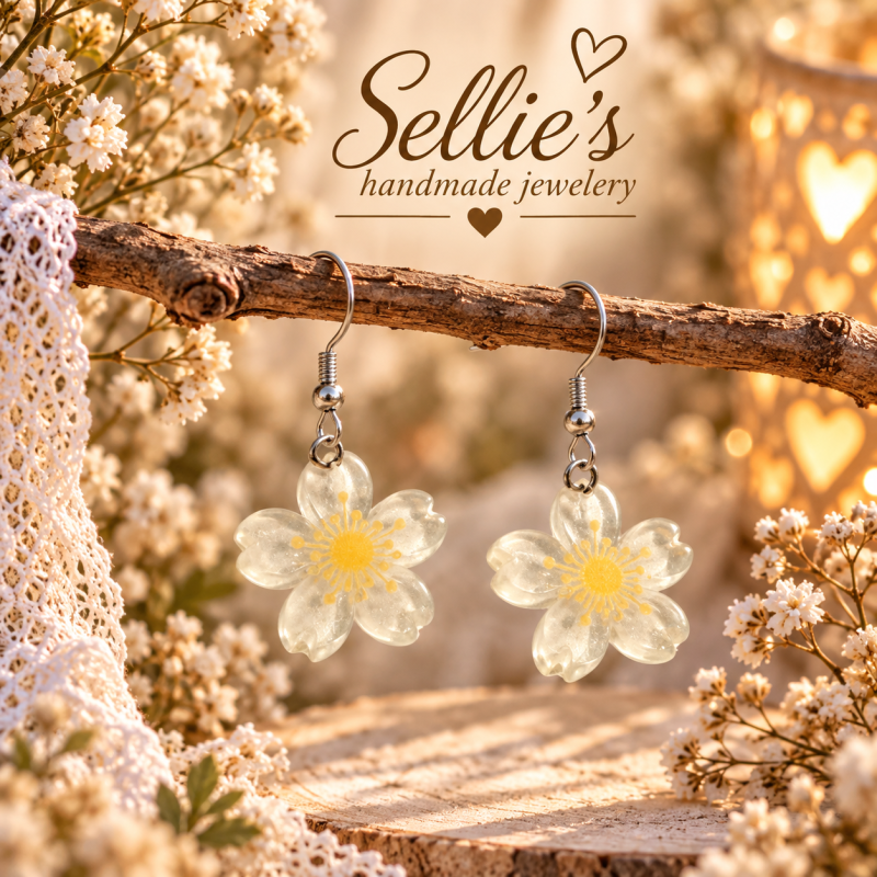 Magische bloemen oorbellen