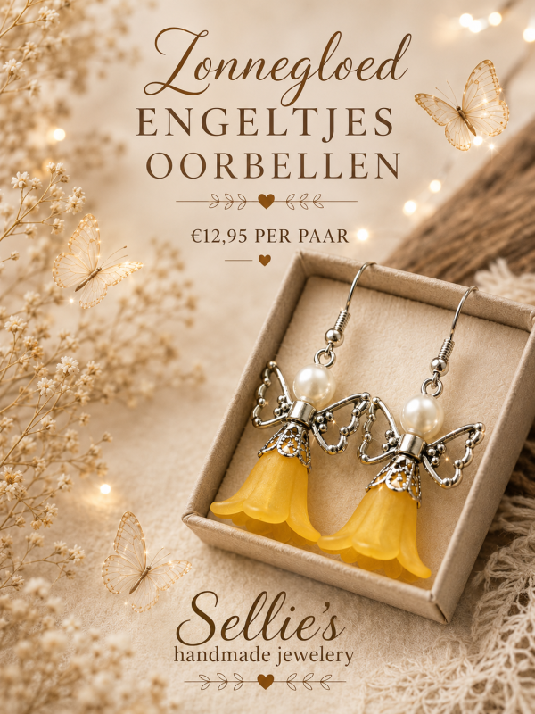 Magische engeltjes oorbellen