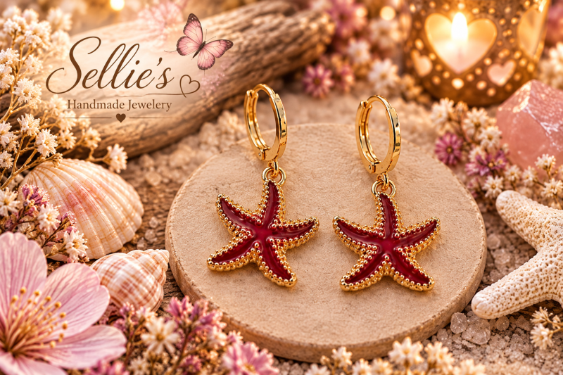 Starfish dreams oorbellen