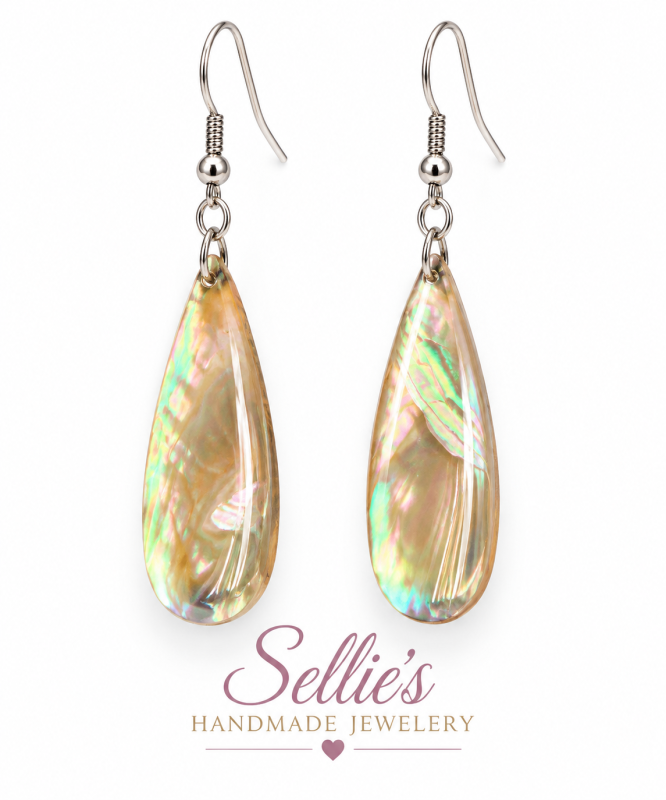 Abalone Oorbellen
