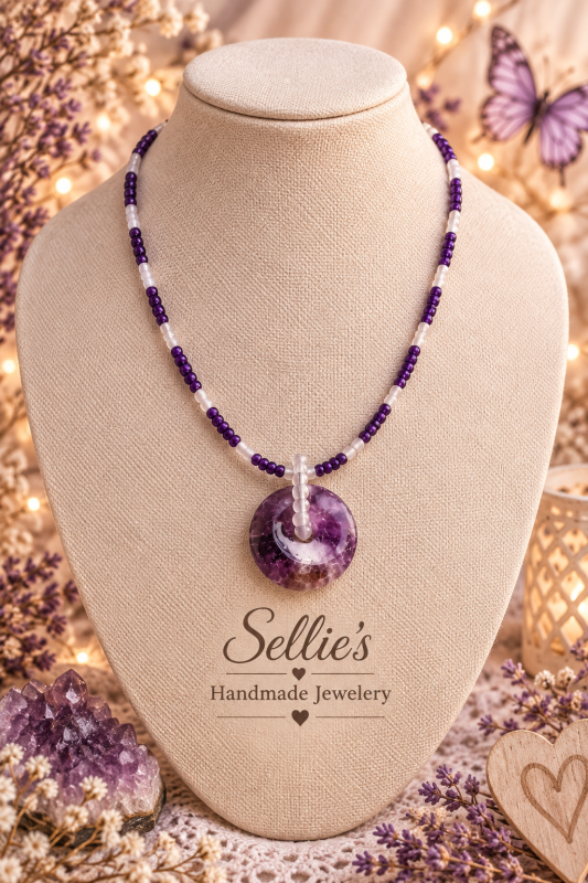 Magische Amethist Harmony Ketting