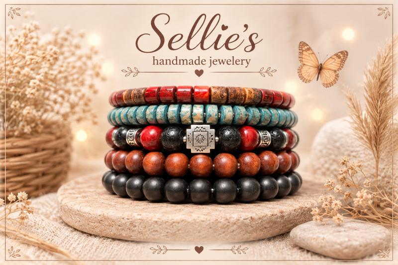 Magische boho armbanden set