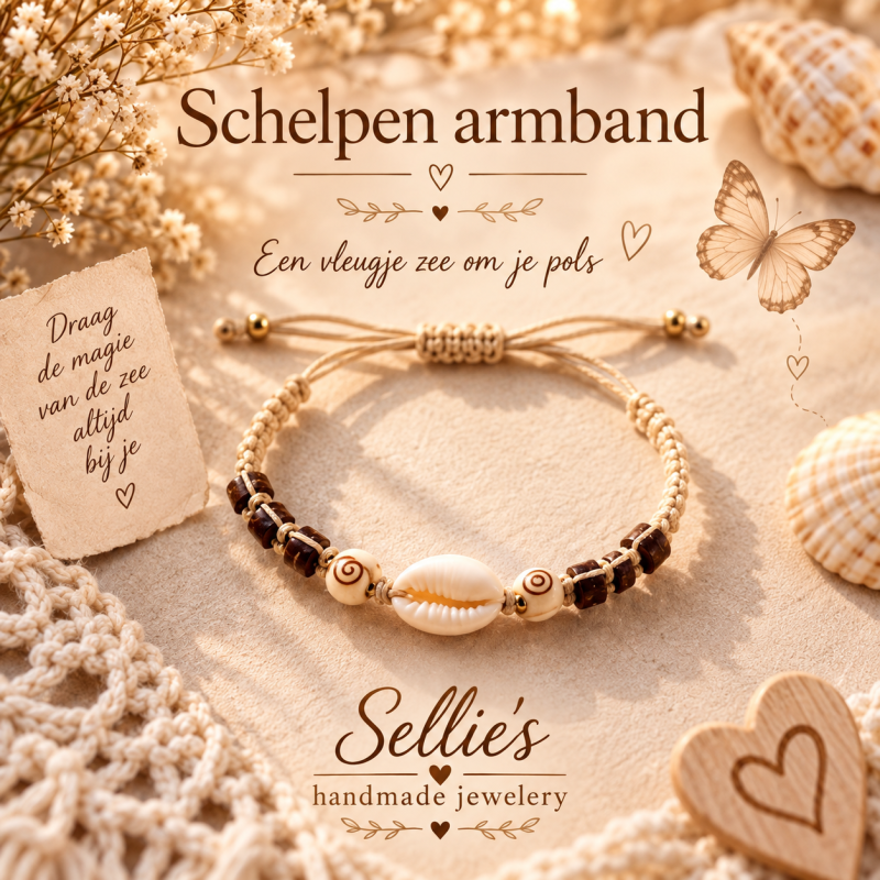 Schelpen armband