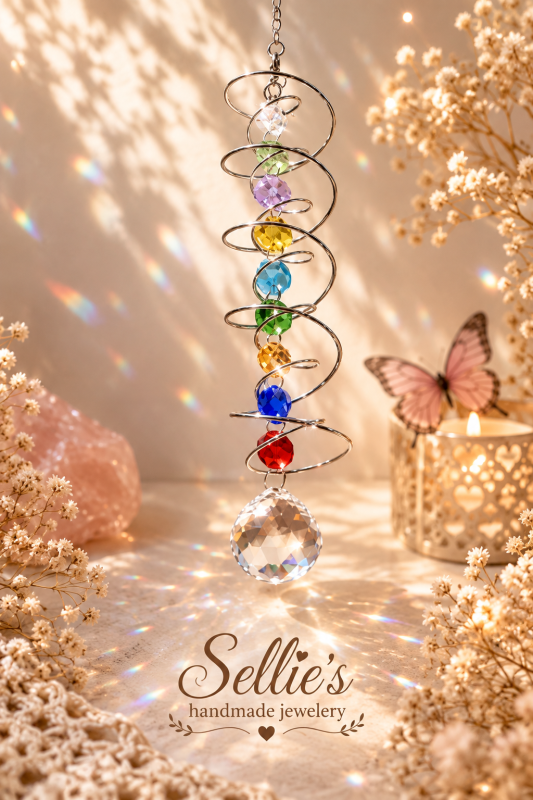 Magische suncatcher spiraal