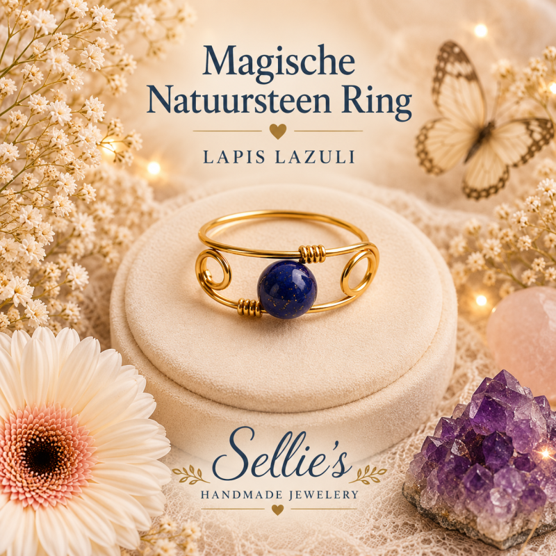 Magische lapis lazuli ring