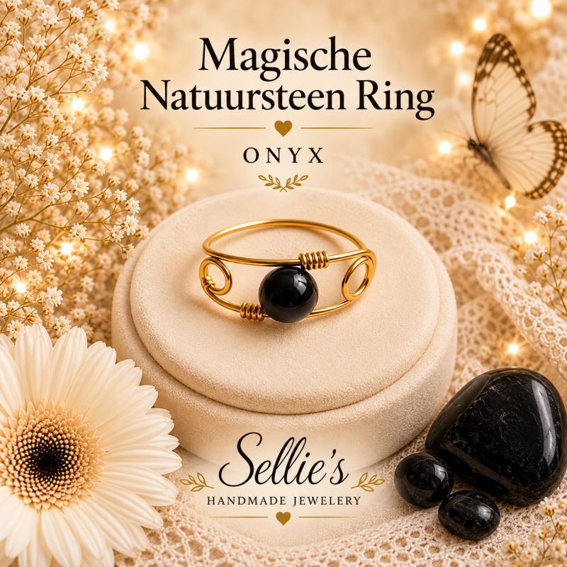 Magische onyx ring