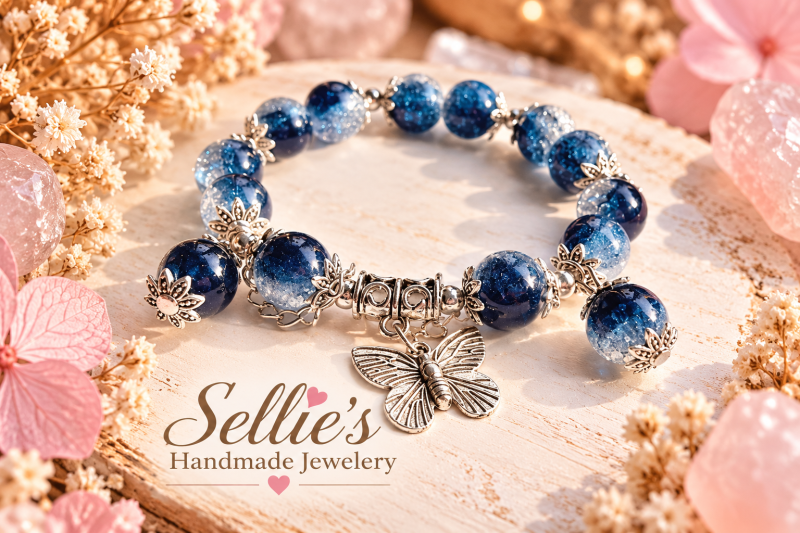 Magische vlinder armband