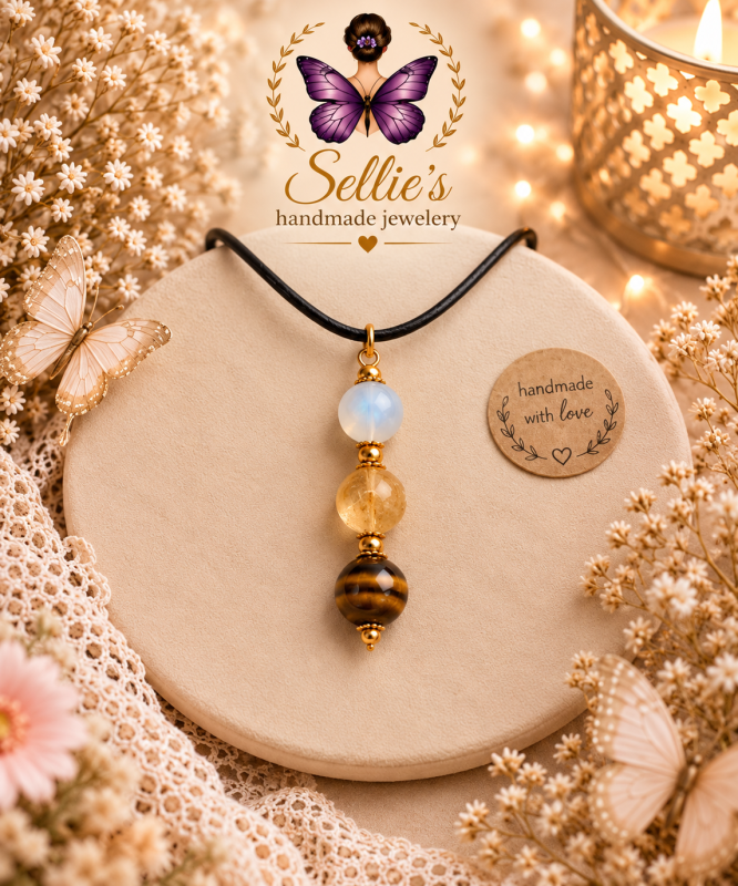 Magische natuursteen ketting