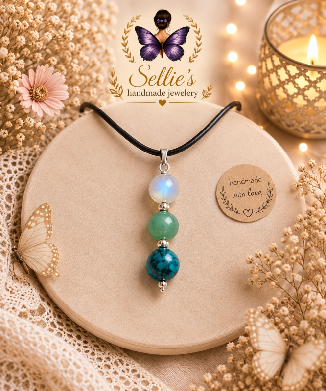 Magische natuursteen ketting