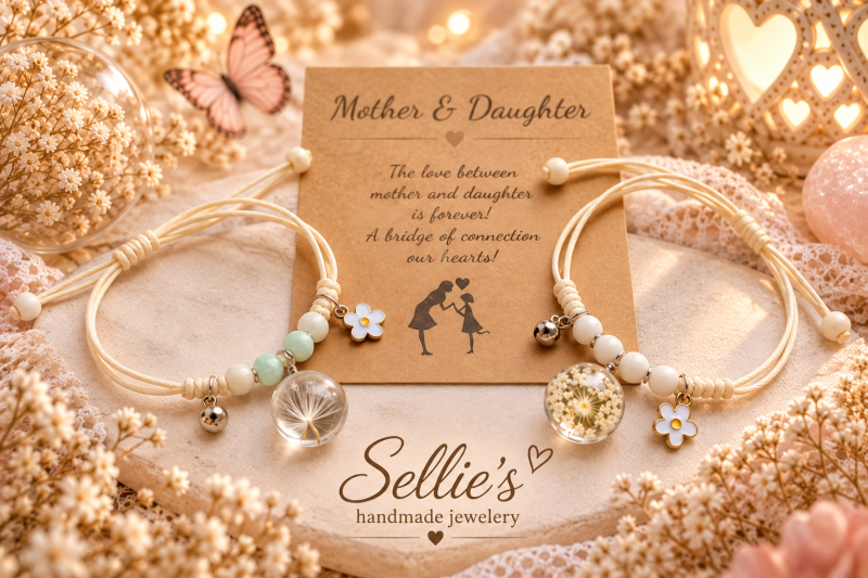 Magische moeder & dochter armbandenset