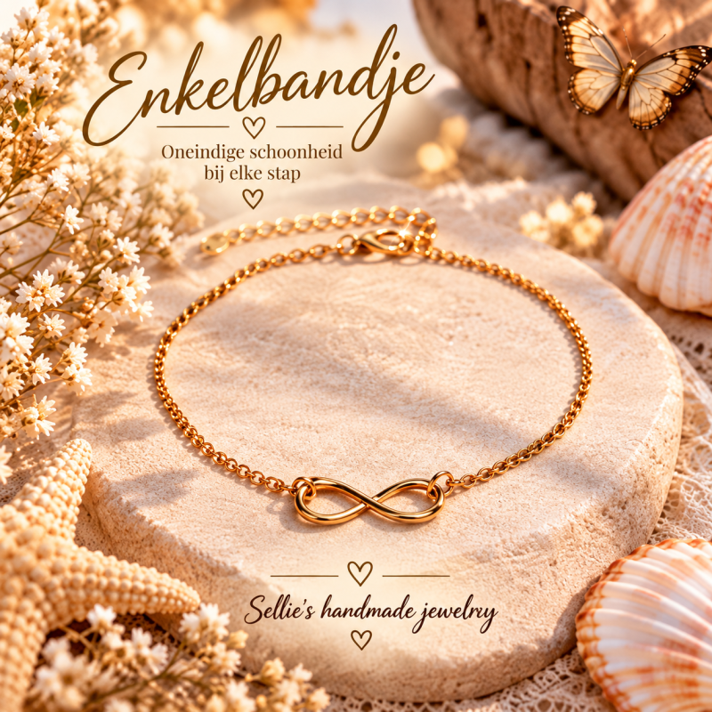 Enkelbandje met Infinity Symbool