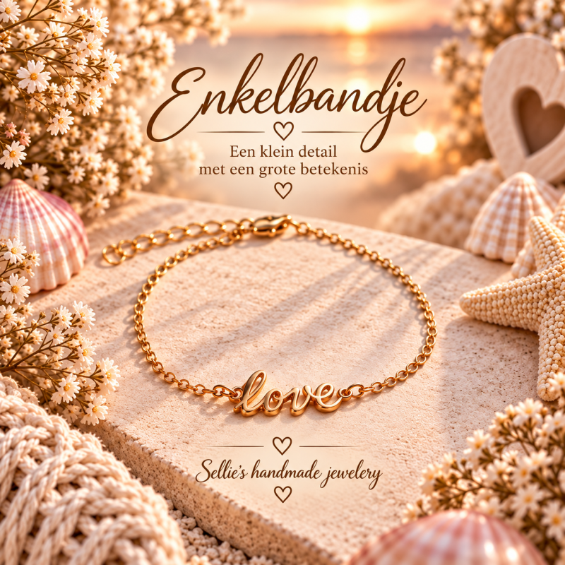 Magisch enkelbandje Love