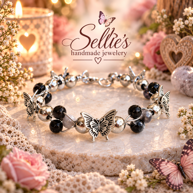 Magische vlinder Armband