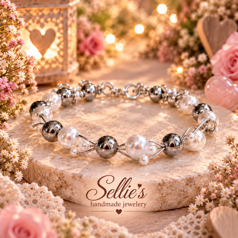 Magische hematiet armband