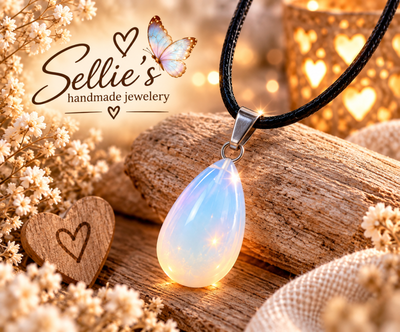 Magische opaliet ketting