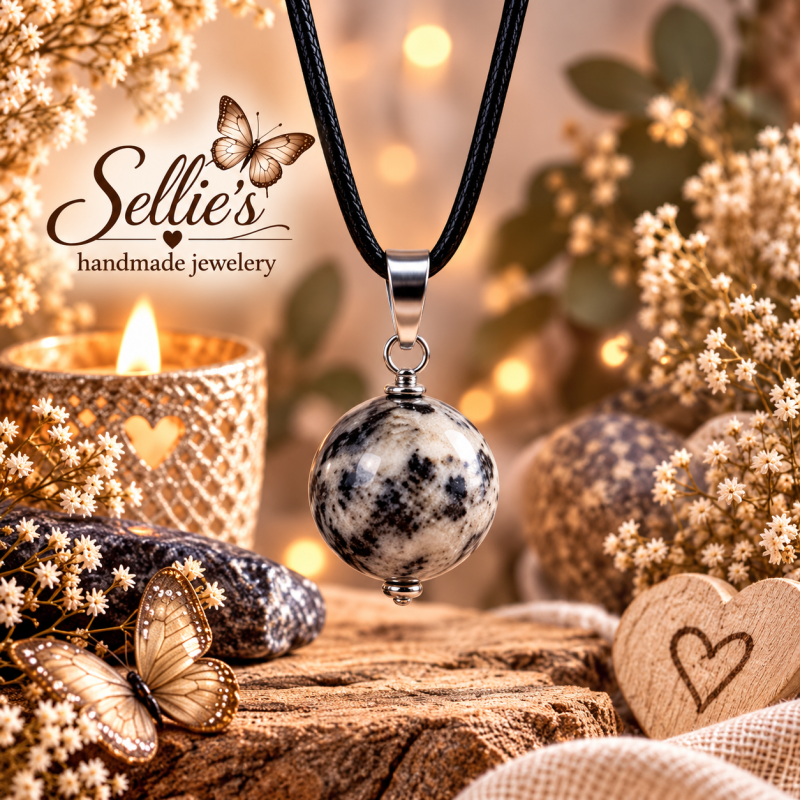 Magische Kiwi Jaspis Ketting