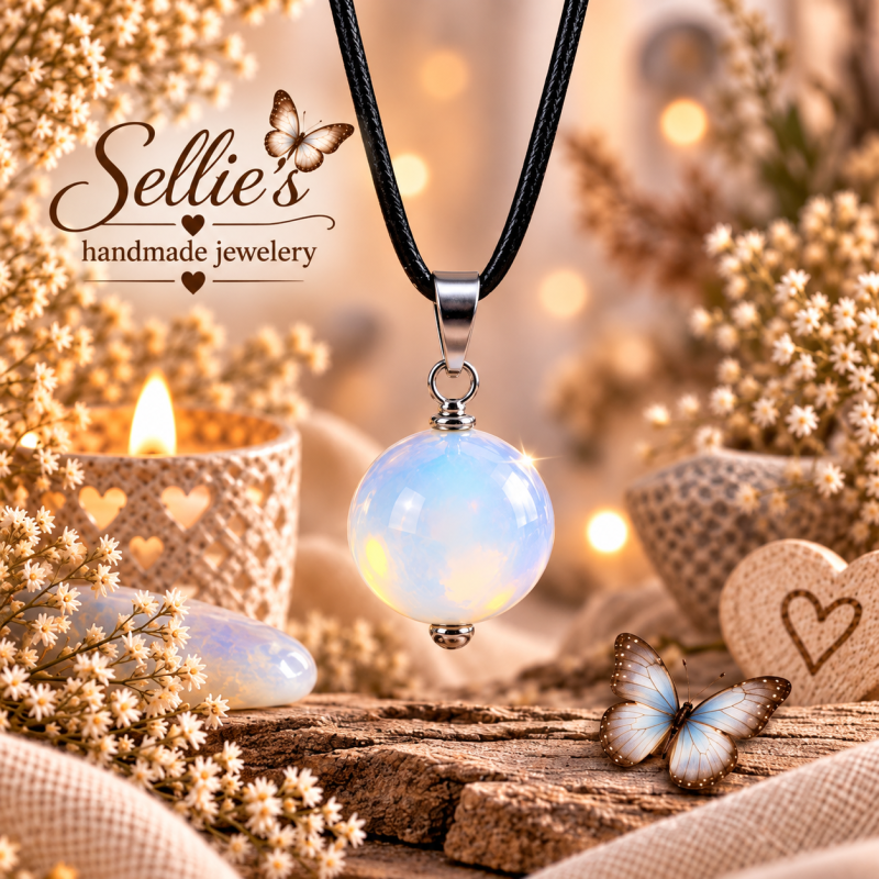 Magische opaliet ketting