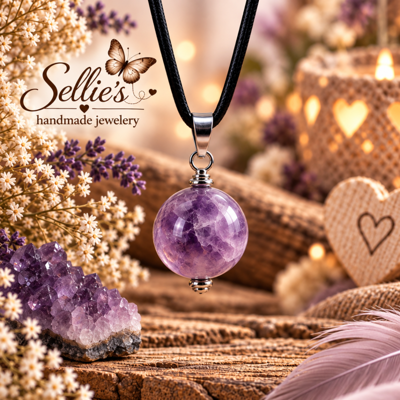 Magische amethist ketting