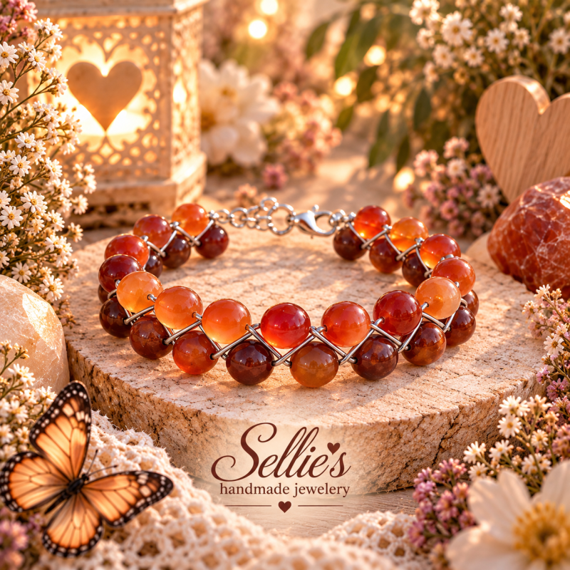 Magische carneool armband