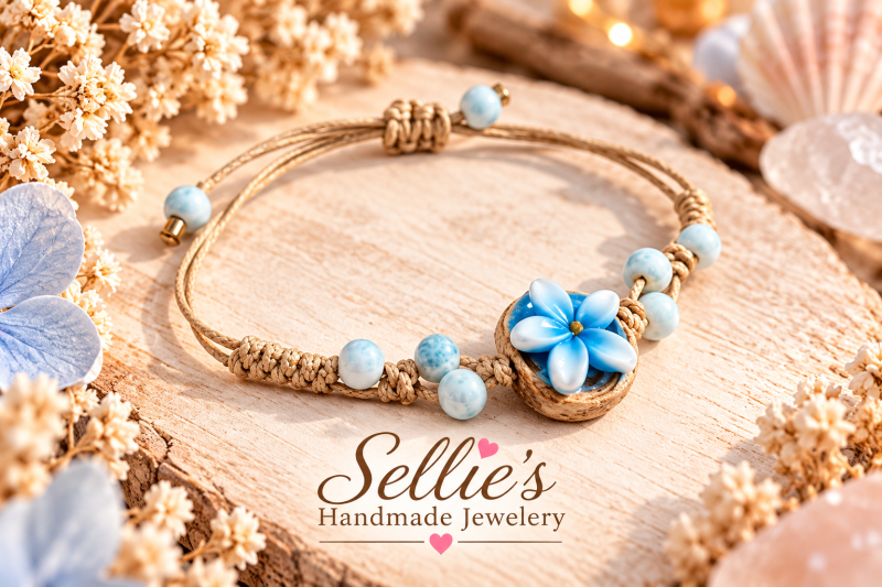 Magische keramiek bloemen armband