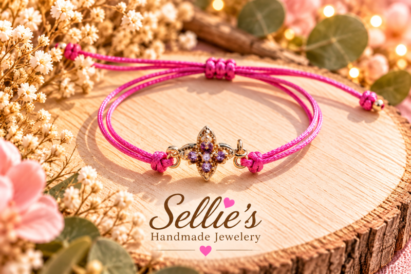 Magische roze armband