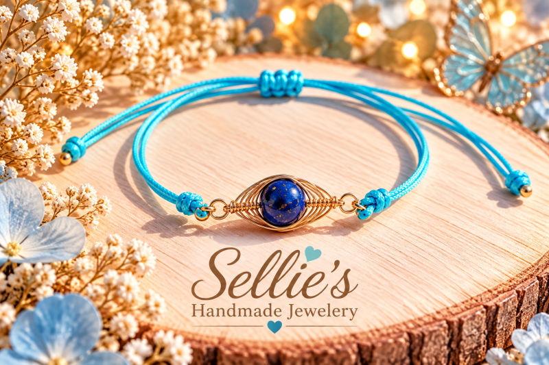 Magische lapis lazuli armband
