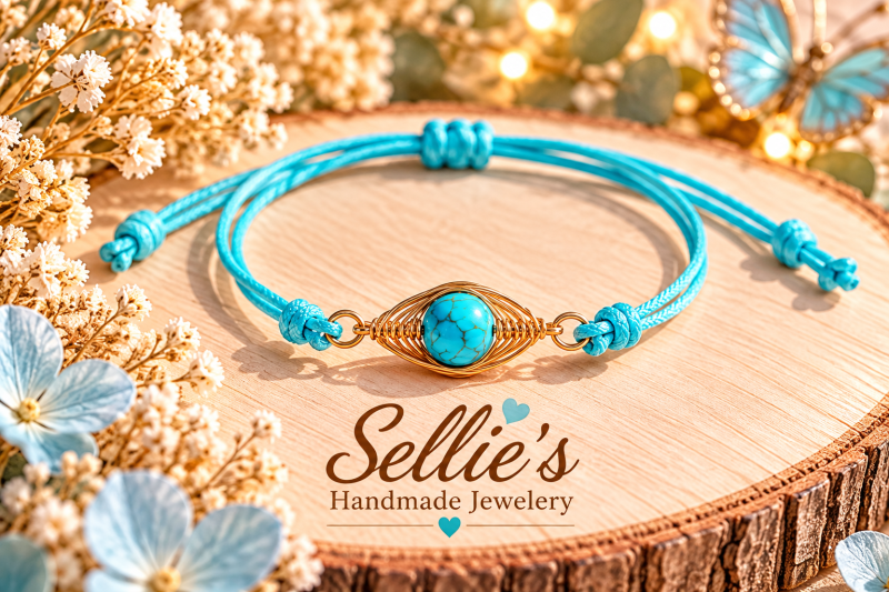 Magische turquoise armband