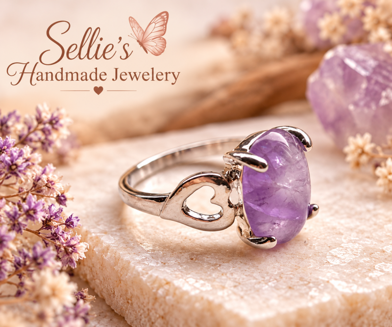 Magische Amethist ring