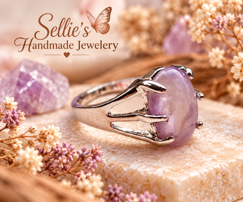Magische Amethist ring